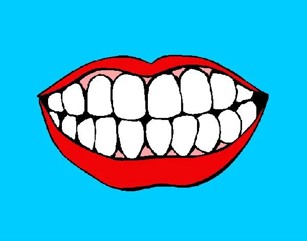 Dibujo de mis dientes 2 pintado por Mary8cruz en Dibujos.net el ...