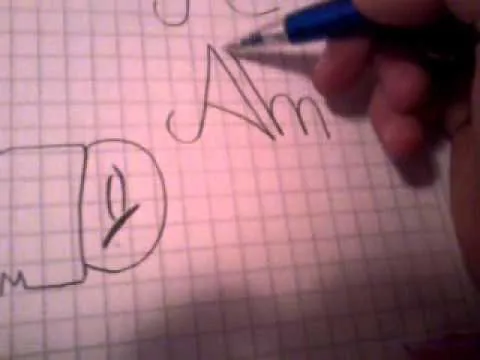 como hacer un dibujo que diga "te amo" - YouTube