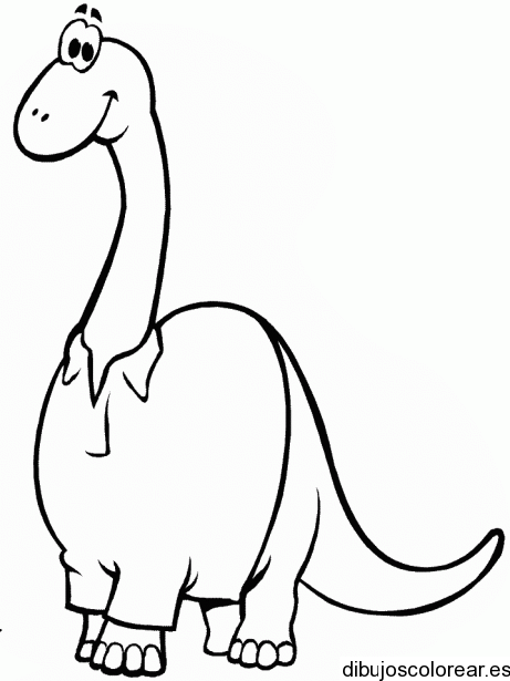 Dibujo de un dinosaurio con camisa | Dibujos para Colorear Dibujo de un dinosaurio con camisa | Dibujos para Colorear