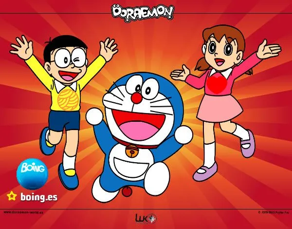 Dibujo de Doraemon y amigos pintado por Mentyn en Dibujos.net el ...