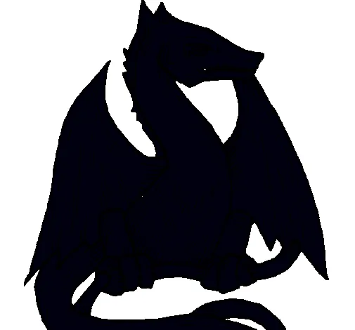 Dibujo de Dragón pintado por Sombra en Dibujos.net el día 26-01-11 ...