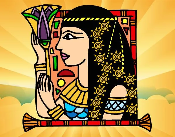 Dibujo de egipciaa pintado por 12-6-1 en Dibujos.net el día 21-05 ...