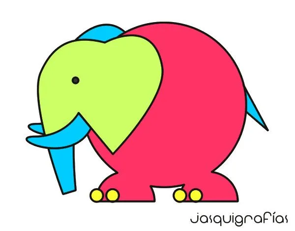 Dibujo de el elefantito colorin pintado por Asdin13 en Dibujos.net ...