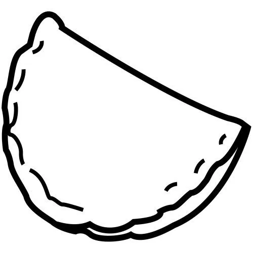 Dibujo para colorear de empanadas - Imagui