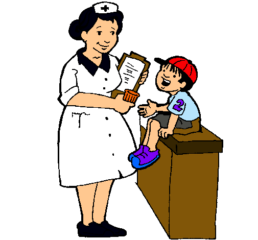 Dibujo de Enfermera y niño pintado por Danielita en Dibujos.net el ...