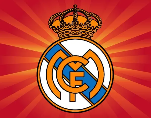Dibujo de Escudo del Real Madrid C.F. pintado por Nicolassss en ...
