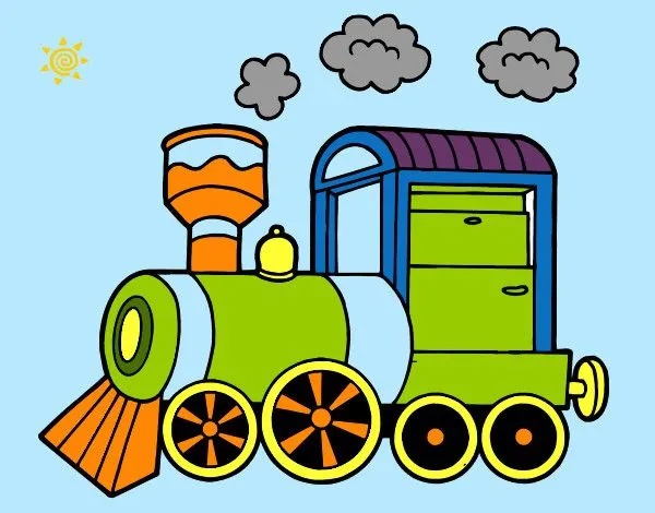 Dibujo de el expresso tren pintado por Angypom en Dibujos.net el ...