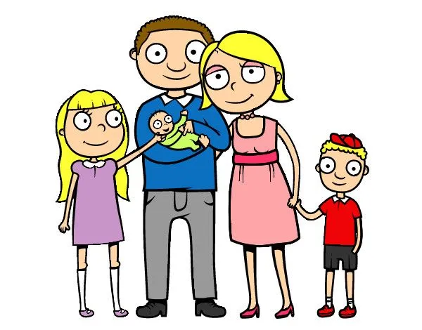 Dibujo de Familia pintado por Ciintiia en Dibujos.net el día 29-08 ...