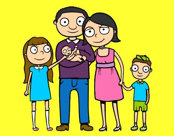 Dibujo de mi familia pintado por Demi190 en Dibujos.net el día 30 ...