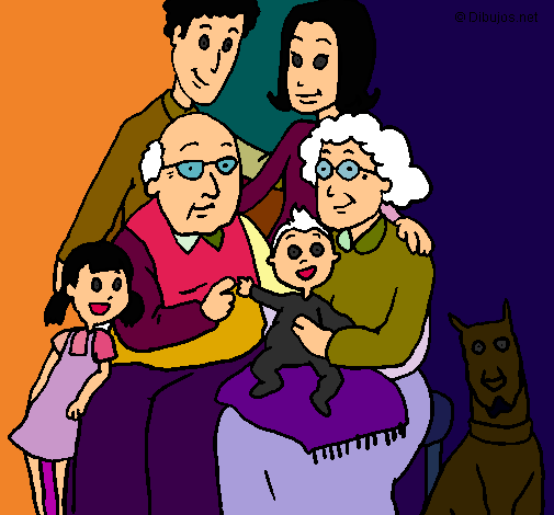 Dibujo de Familia pintado por Familias en Dibujos.net el día 25-01 ...