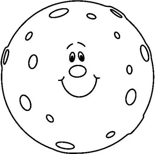 Dibujo fases luna para niños - Imagui
