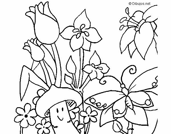 Dibujo de Fauna y flora pintado por en Dibujos.net el día 18-04-15 ...