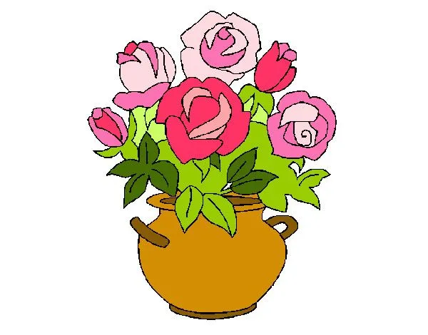 Dibujo de mi florero * pintado por Navely en Dibujos.net el día 18 ...