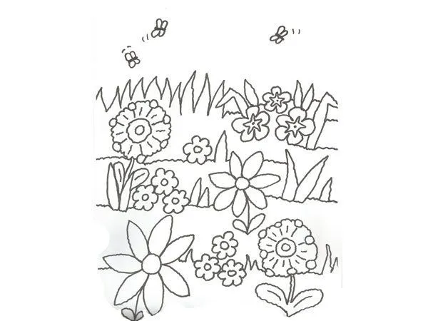 17645-4-dibujo-de-flores-y- ...