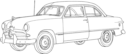 Dibujo de Gran Ford para colorear | Dibujos para colorear imprimir ... Dibujo de Gran Ford para colorear | Dibujos para colorear imprimir ...