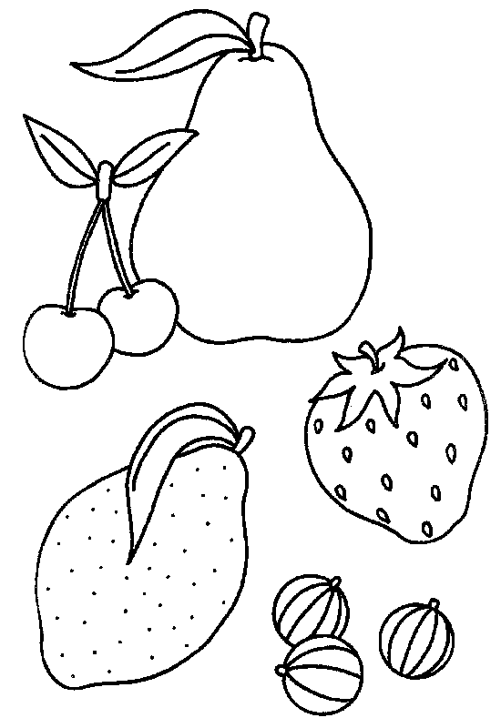 Dibujo sobre las frutas - Imagui