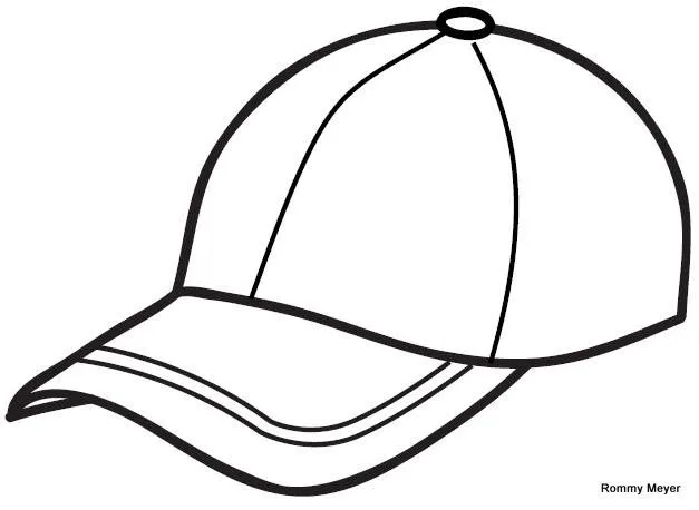 Imágenes y formas para colorear y elaborar materiales » gorra Imágenes y formas para colorear y elaborar materiales » gorra