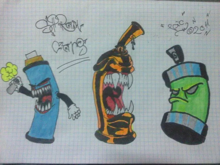 Dibujos Y Graffitis Chidos Mirar Videos Online Caricaturas | luis ...