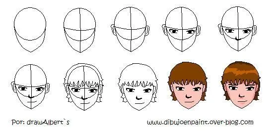 Dibujo de Graficos(lineas, figuras, etc), caras y craneos en paint ... Dibujo de Graficos(lineas, figuras, etc), caras y craneos en paint ...