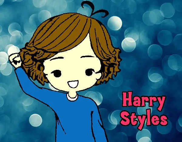 Dibujo de Harry Styles pintado por Zayna en Dibujos.net el día 06 ...