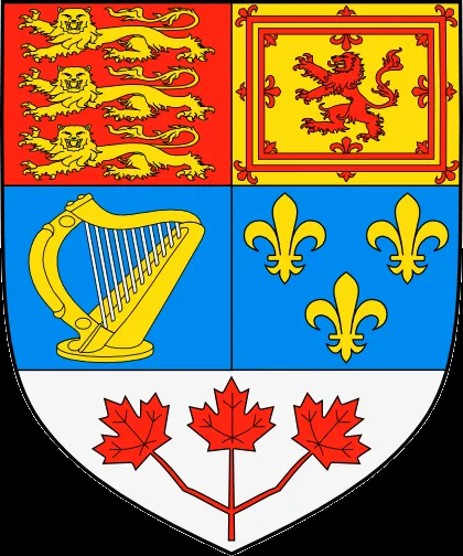 Dibujo HERÁLDICO: Escudo de Canadá