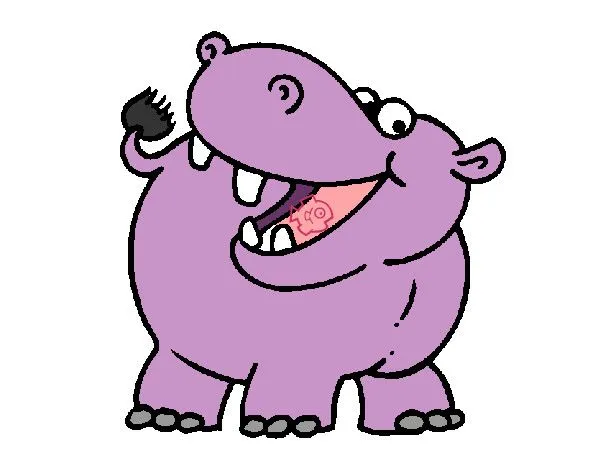 Hipopotamo Dibujos Animados images