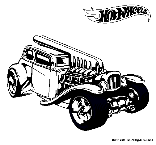 Dibujo de Hot Wheels 6 pintado por Toreto en Dibujos.net el día 13 ...