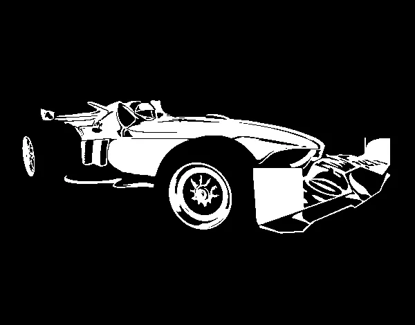 Dibujo de Hot Wheels Tyrrell P34 para Colorear - Dibujos.net