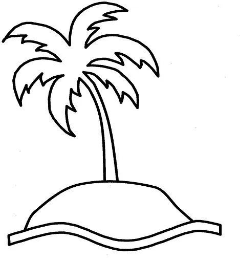 Dibujo isla infantil - Imagui