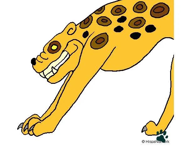 Dibujo de jaguar pintado por Kittens en Dibujos.net el día 12-02 ...