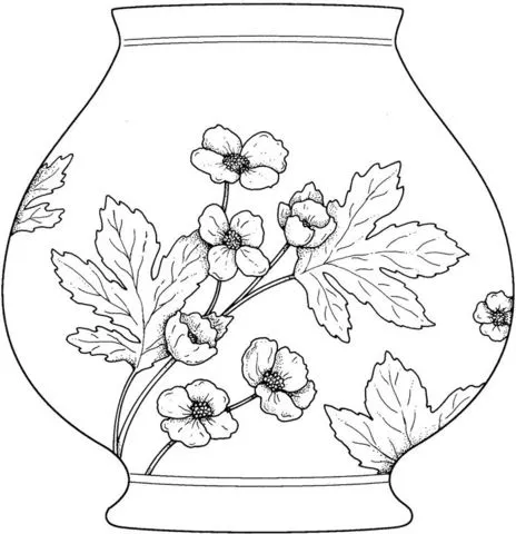 Dibujo de Jarrón para colorear | Dibujos para colorear imprimir gratis Dibujo de Jarrón para colorear | Dibujos para colorear imprimir gratis