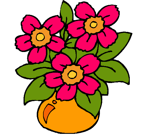 Dibujo de Jarrón de flores pintado por Sisi en Dibujos.net el día ...