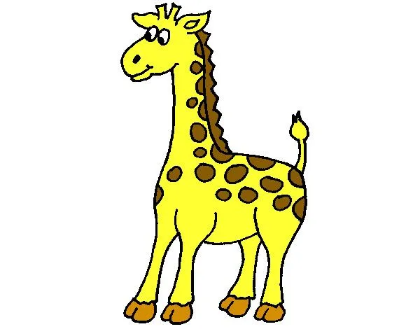 Dibujo de jirafa pintado por Rafaelguti en Dibujos.net el día 18 ...