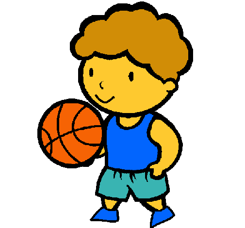 Dibujo de Jugador de básquet pintado por Baloncesto en Dibujos.net ...