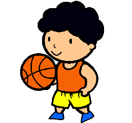 Dibujo de Jugador de básquet pintado por Basketball en Dibujos.net ...