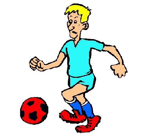 Dibujo de Jugador de fútbol pintado por Nunca mas en Dibujos.net ...