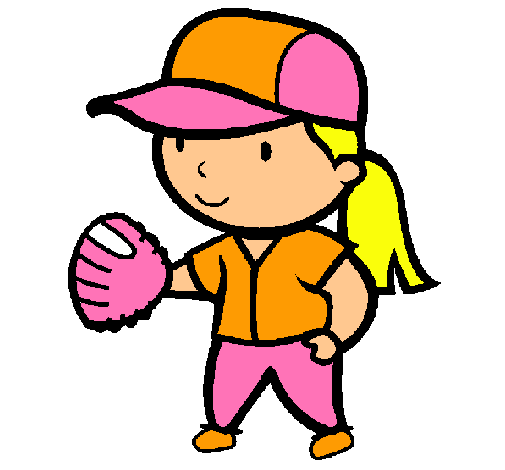 Dibujo de Jugadora de béisbol pintado por Anto265 en Dibujos.net ... Dibujo de Jugadora de béisbol pintado por Anto265 en Dibujos.net ...