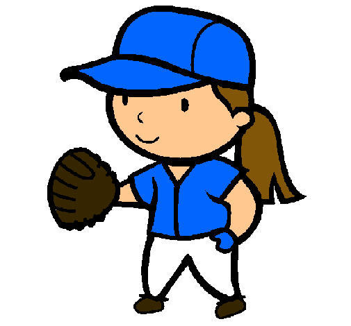 Dibujo de Jugadora de béisbol pintado por Salma en Dibujos.net el ... Dibujo de Jugadora de béisbol pintado por Salma en Dibujos.net el ...