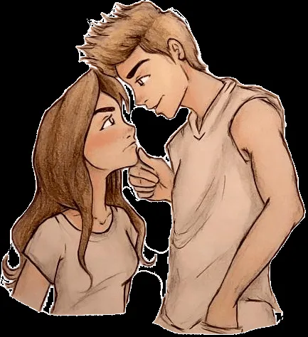 Dibujo de Justin y Selena Gomez by FannyKPerry on DeviantArt
