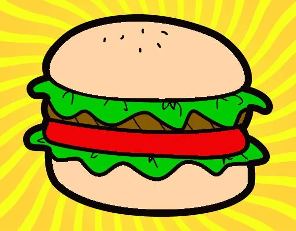 Dibujo de kangreburger pintado por Lolitaayal en Dibujos.net el ...
