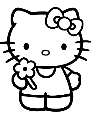  ... Kitty infantil | Dibujos de Kitty para Pintar | Dibujos para Colorear