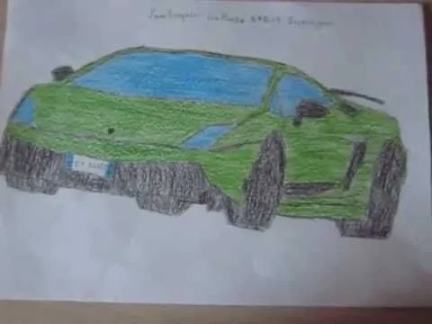 Dibujo Lamborghini Gallardo 570-4 Superleggera - YouTube