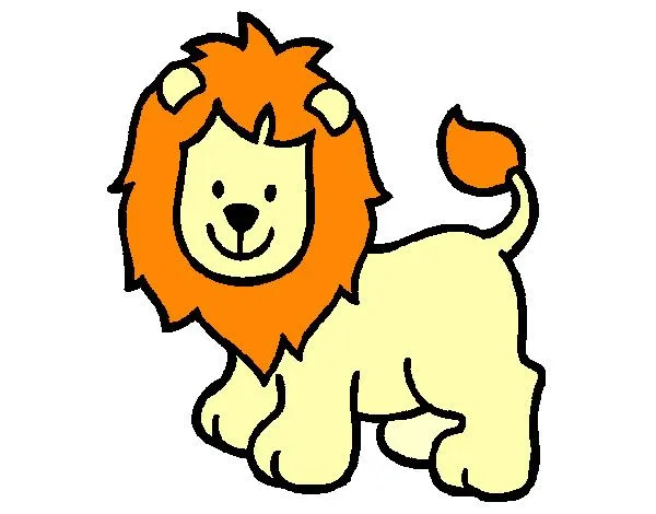 Dibujo de leon animado pintado por Peru_obisp en Dibujos.net el ...