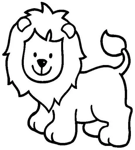 Un dibujo de un leon - Imagui