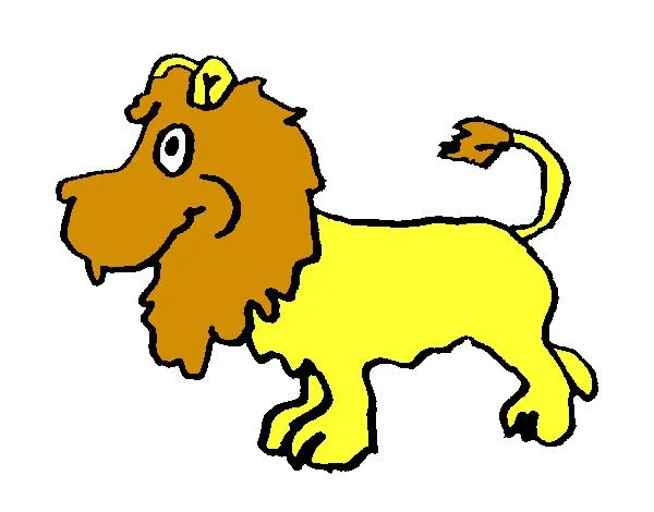 Dibujo de leon pintado por Narvel en Dibujos.net el día 08-02-13 a ...