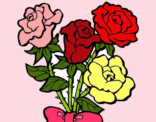 Dibujo de i love roses pintado por Maria2eco en Dibujos.net el día ...