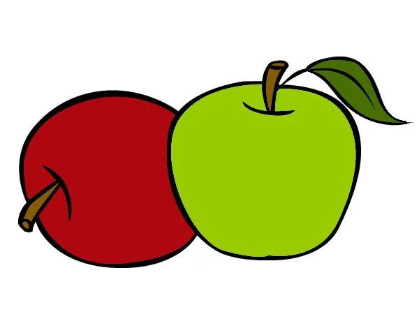 Dibujo de manzanas pintado por Mary11 en Dibujos.net el día 19-12 ...