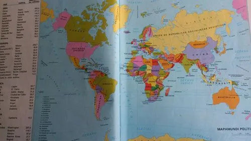 Imagenes del mapa mundi con los nombres de los paises - Imagui
