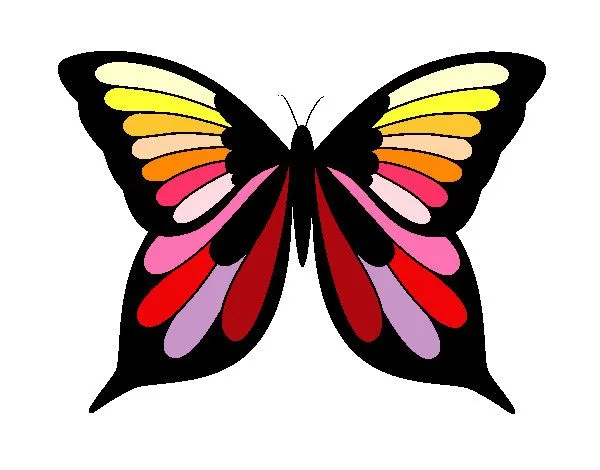 Dibujo de la mariposa colorina pintado por Janmafer en Dibujos.net ...