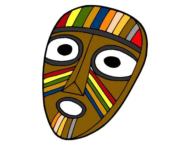 Dibujo de mascara olmeca pintado por Reick en Dibujos.net el día ...